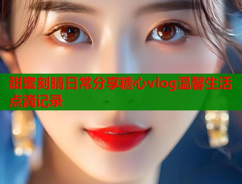甜蜜刻晴日常分享糖心vlog温馨生活点滴记录