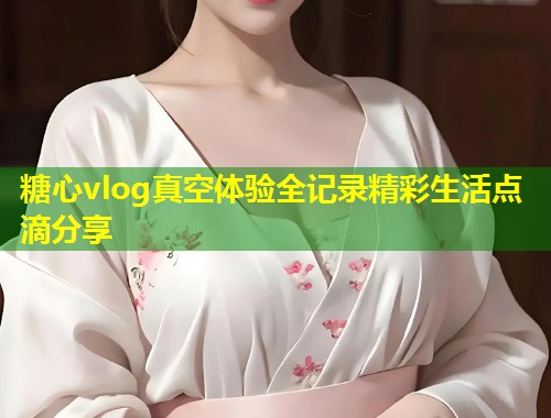 糖心vlog真空体验全记录精彩生活点滴分享