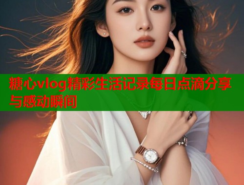 糖心vlog精彩生活记录每日点滴分享与感动瞬间