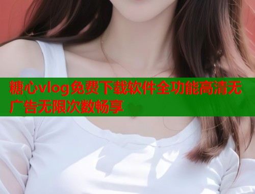 糖心vlog免费下载软件全功能高清无广告无限次数畅享