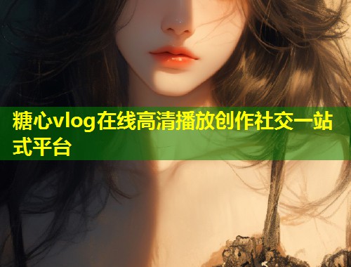 糖心vlog在线高清播放创作社交一站式平台