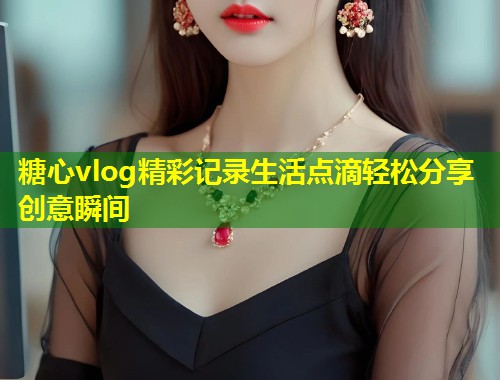 糖心vlog精彩记录生活点滴轻松分享创意瞬间