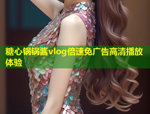 糖心锅锅酱vlog倍速免广告高清播放体验